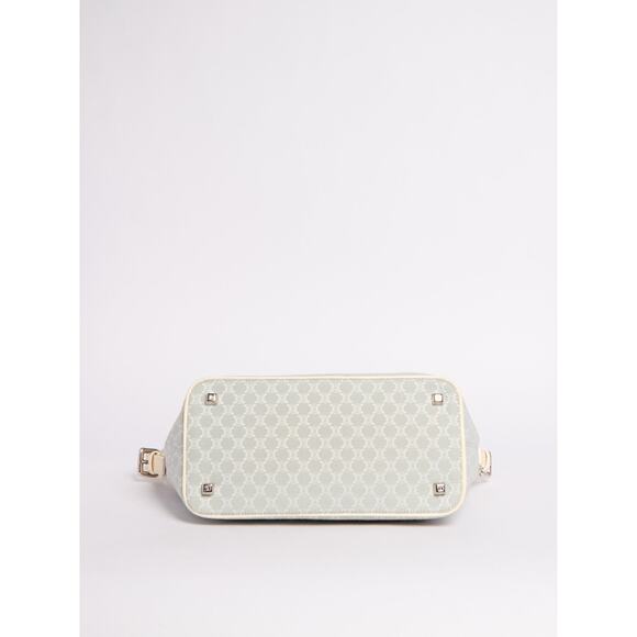 Celine Light Blue Canvas Shoulder Bag - Picture 8 of 12